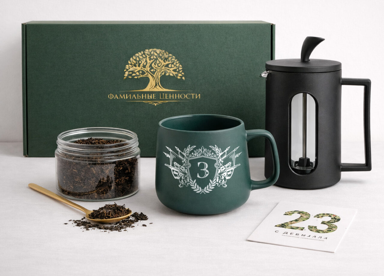 Подарочный набор на 1 персону к 23 февраля